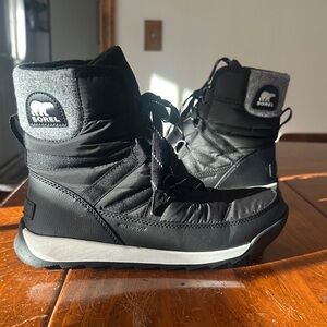 Sorel Black Winter Boots